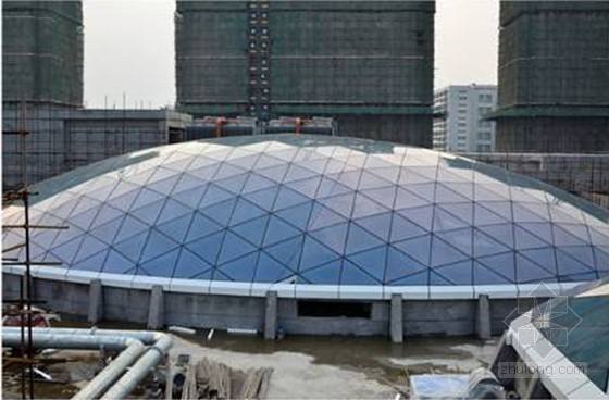 运城湖北枝江五柳树市场北大门网架工程